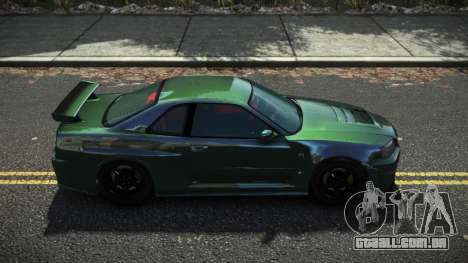 Nissan Skyline R34 Nortas para GTA 4