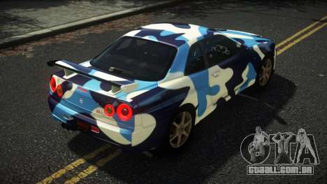 Nissan Skyline R34 Nazuxy S8 para GTA 4