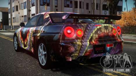 Nissan Skyline R34 Drujo S10 para GTA 4