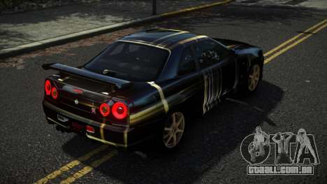 Nissan Skyline R34 Nazuxy S13 para GTA 4