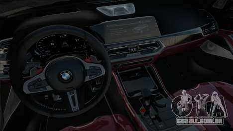 BMW X5M 2020 Blek para GTA San Andreas