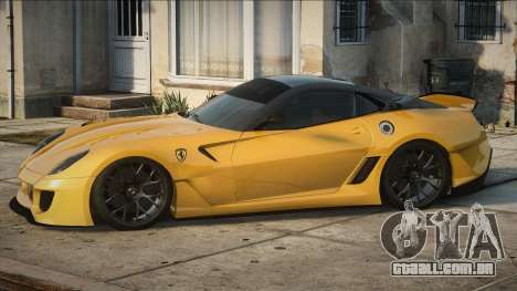 Ferrari 599XX Evo Yellow para GTA San Andreas
