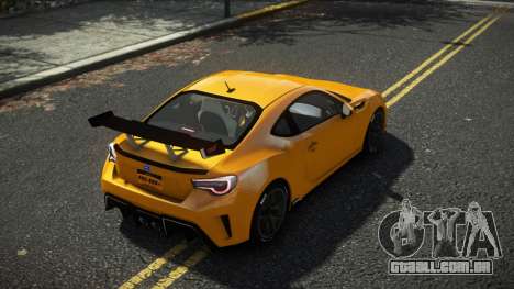 Subaru BRZ Chakur para GTA 4