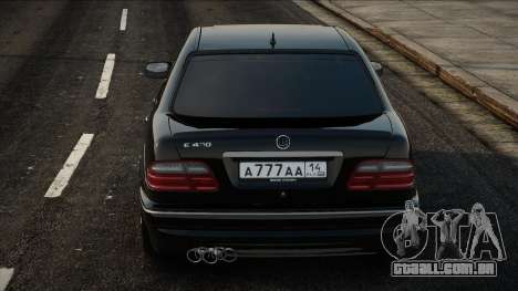 Mercedes-Benz E420 W210 Black para GTA San Andreas