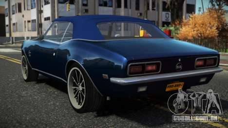 Chevrolet Camaro Tursay para GTA 4