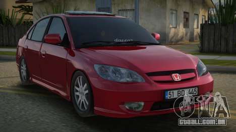 Honda Civic Etoc para GTA San Andreas