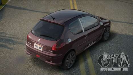 Peugeot 206 Tascoly para GTA San Andreas