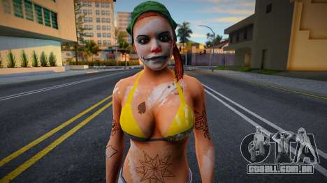 Juggalo Girl para GTA San Andreas
