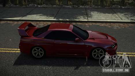 Nissan Skyline R34 Velbushe para GTA 4