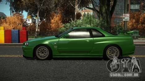 Nissan Skyline R34 Demuno para GTA 4