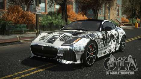 Jaguar F-Type Burza S7 para GTA 4
