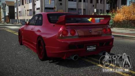 Nissan Skyline R33 Niroks para GTA 4