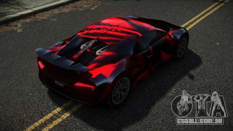 Bugatti Chiron Exalib S11 para GTA 4