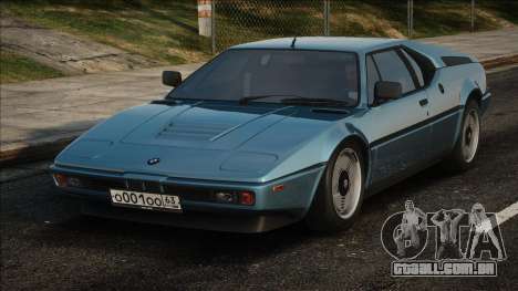Bmw M1 Stock para GTA San Andreas