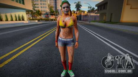 Juggalo Girl para GTA San Andreas