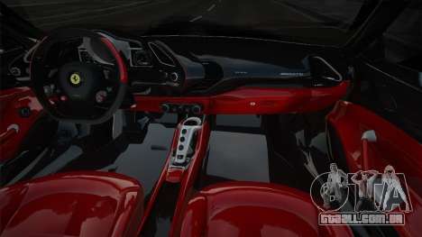 Ferrari 488 GTB Black para GTA San Andreas