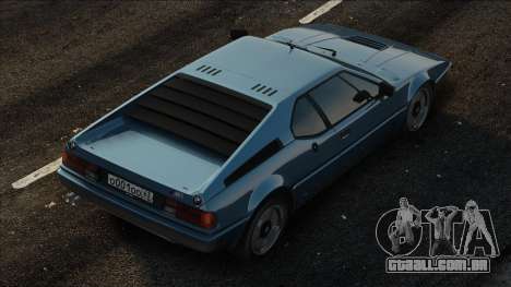 Bmw M1 Stock para GTA San Andreas