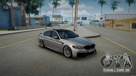 Bmw M5 F90 EUA para GTA San Andreas