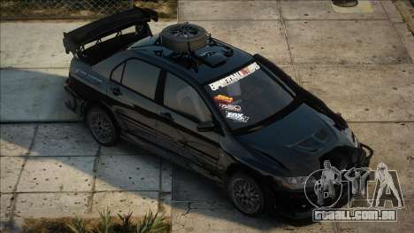 Mitsubishi Lancer VI Blek Version para GTA San Andreas