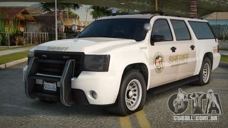 2007 Chevrolet Suburban Sheriff para GTA San Andreas
