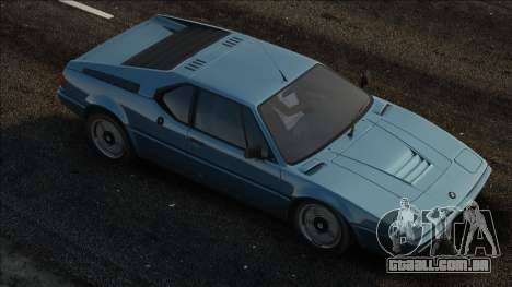 Bmw M1 Stock para GTA San Andreas