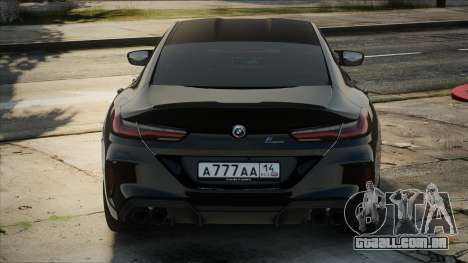 BMW M8 Competition Gran Coupe Black para GTA San Andreas