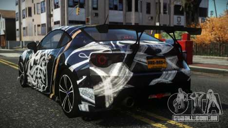 Subaru BRZ Vaklez S8 para GTA 4