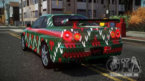 Nissan Skyline R34 Drujo S13 para GTA 4