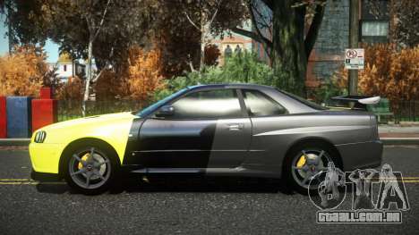 Nissan Skyline R34 Cusvar S9 para GTA 4