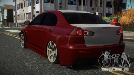 Mitsubishi Lancer Evolution X Volch para GTA 4