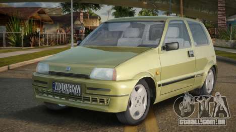 Fiat Cinquecento V1.0 para GTA San Andreas