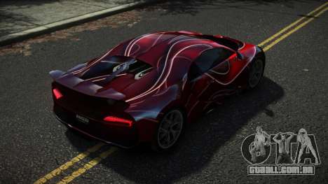 Bugatti Chiron Exalib S14 para GTA 4
