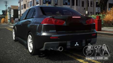 Mitsubishi Lancer Evo X Defax para GTA 4