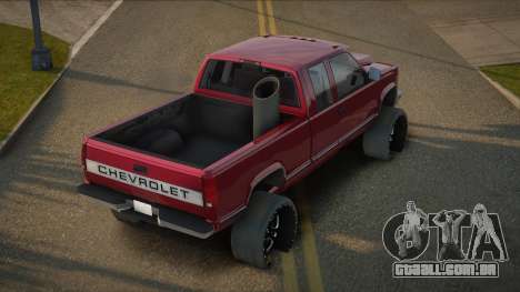Chevrolet Silverado 92th para GTA San Andreas