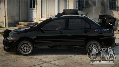 Mitsubishi Lancer VI Blek Version para GTA San Andreas