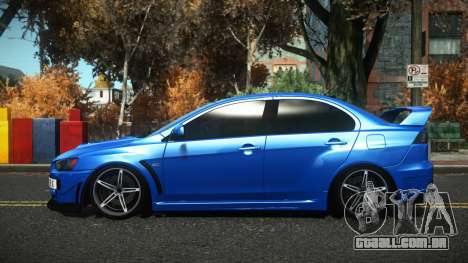 Mitsubishi Lancer Evo X Bolis para GTA 4