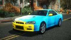 Nissan Skyline R34 Drujo S7 para GTA 4