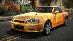 Nissan Skyline R34 Drujo S9 para GTA 4