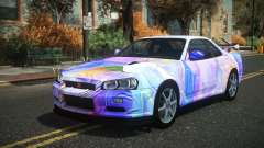Nissan Skyline R34 Drujo S11 para GTA 4