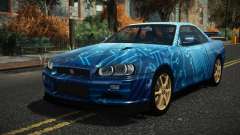Nissan Skyline R34 Nazuxy S11 para GTA 4