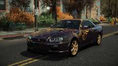 Nissan Skyline R34 Nazuxy S7 para GTA 4