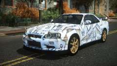 Nissan Skyline R34 Nazuxy S1 para GTA 4