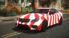 Mercedes-Benz C63 AMG Hugrax S6 para GTA 4