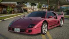 Ferrari F40 87th para GTA San Andreas