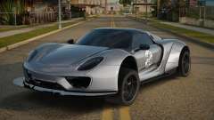 Porsche 918 Dusta para GTA San Andreas