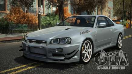 Nissan Skyline R34 Vazeke para GTA 4