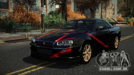 Nissan Skyline R34 Nazuxy S12 para GTA 4