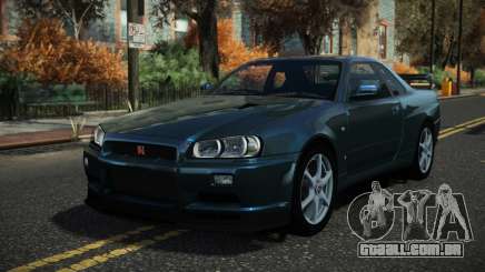 Nissan Skyline R34 Drujo para GTA 4