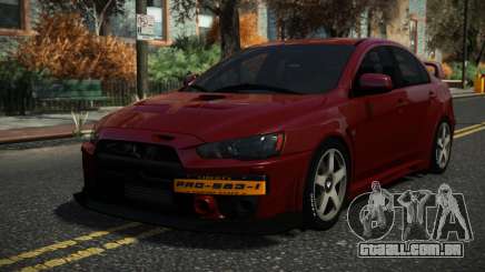 Mitsubishi Lancer Evo X Voksa para GTA 4