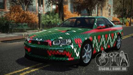 Nissan Skyline R34 Drujo S13 para GTA 4